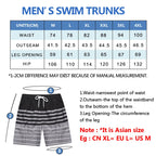 ESCATCH Fast Dry Men's Board Shorts Vertical Stripe New Arrival 2026