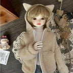 Sweat à capuche pour poupée BJD – Motif dessin animé