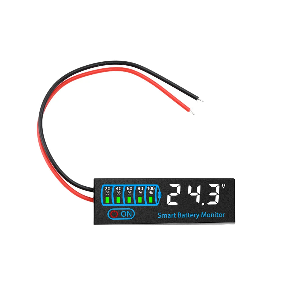 Indicateur de Charge Batterie LED DC 7-55V