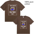Custom-Made Men's T-Shirts Are Suitable for Team Gatherings, Gyms,
