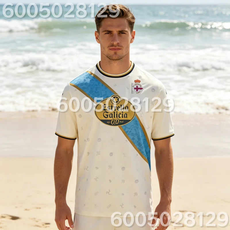 Best-selling Spanish Football Jerseys Fans Casual Comfortable and Breathable Quick-drying T-shirt Men's Family Kids Tees Tops