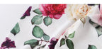 Newborn Baby Girl Clothes Set Solid Knitting Long Sleeve Tops Floral Print Pants Headband 3Pcs Outfits Casual Infant Clothing