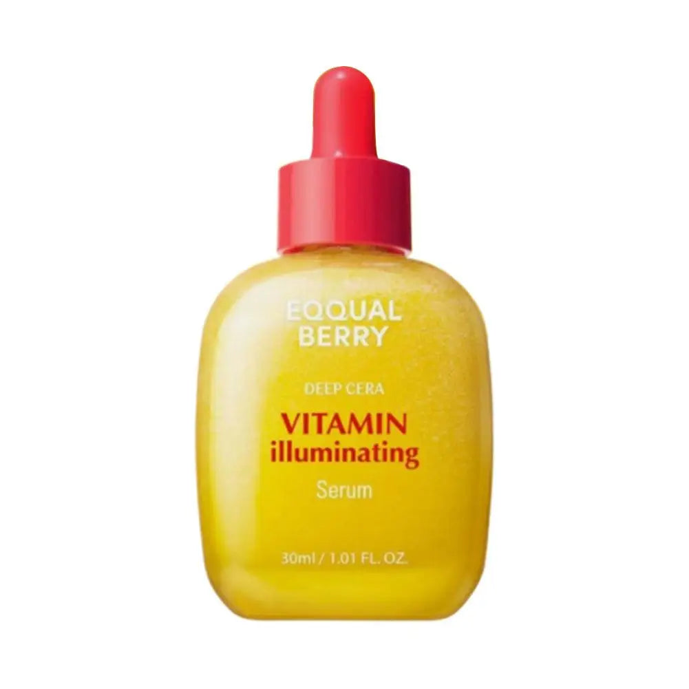 EQQUALBERRY Facial Skin Care VITAMIN Illuminating Serum BAKUCHIOL Plumping Serum Fade Fine Lines Deep Moisturizing Brighten Skin