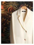 Blazer femme style coréen – Coupe ample et col V