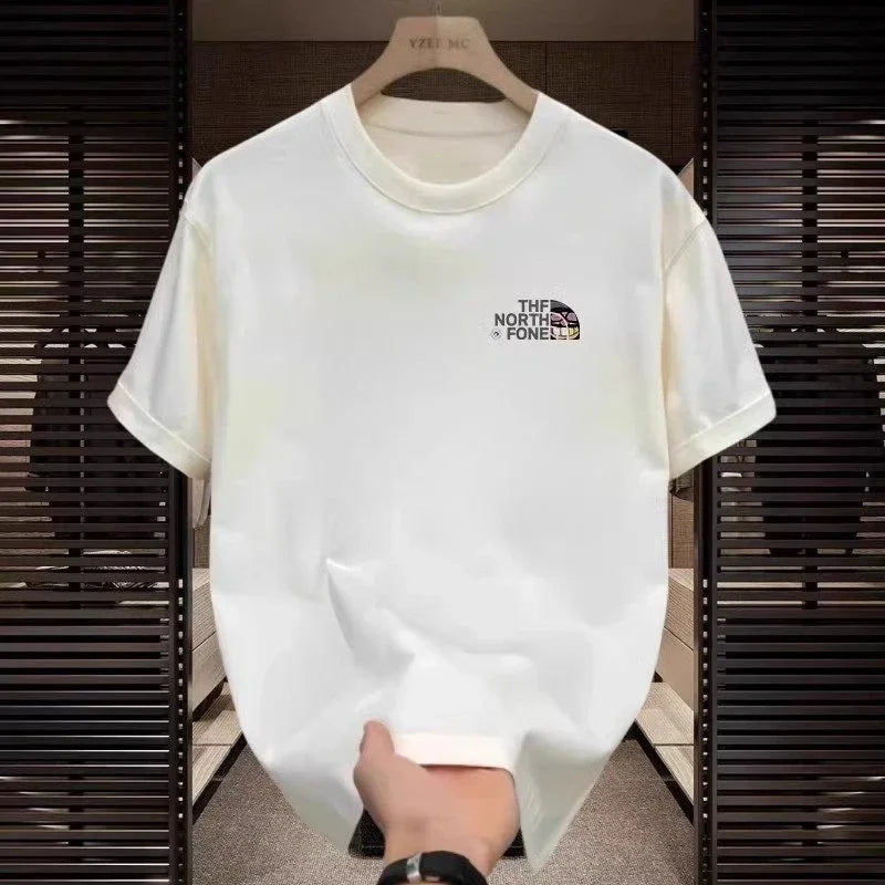 Street Trendy Brand Outdoor Sports Logo Casual T-shirt Luxury Brand Men's and Women's Top