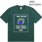 Custom-Made Men's T-Shirts Are Suitable for Team Gatherings, Gyms,