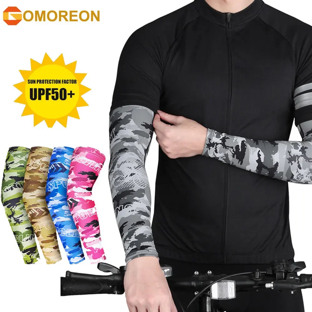 Manchons de Compression Sport UPF50+ – Protection UV Basketball Cyclisme