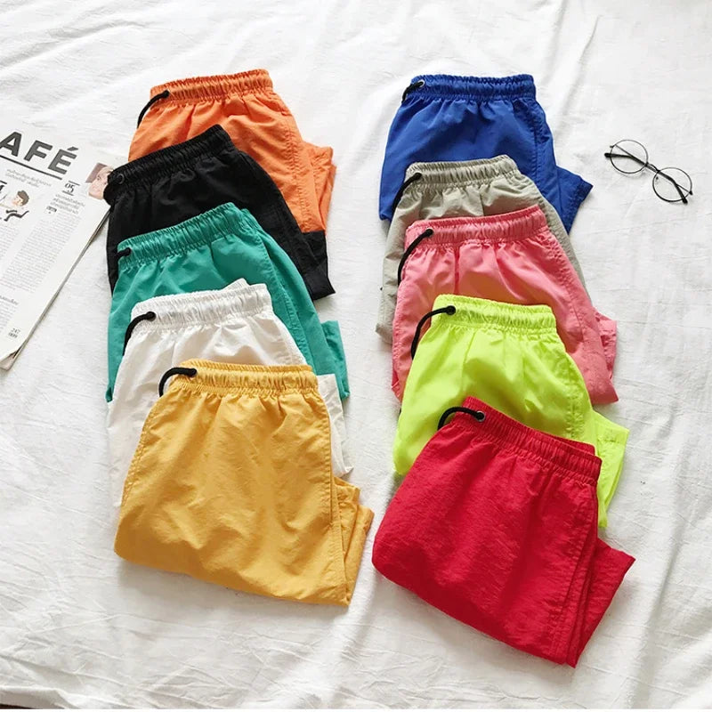 Men Summer Swim Shorts Trunks Beach Board Shorts waterproof Men's Running Sports Surffing Casual Short pants beach fitness pants