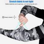 Manchons de bras sport – Motif camouflage