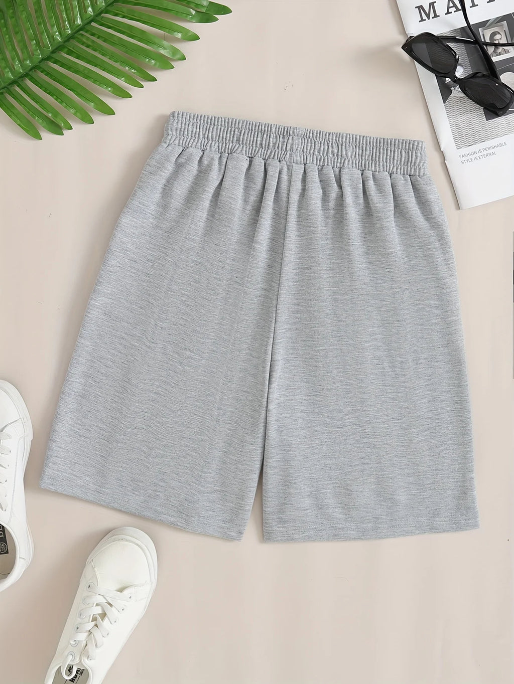 Short de Sport Homme – Casual Confortable Été Coton-Polyester XS-XXL