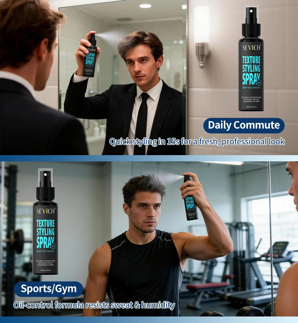 3 Secs Texture Styling Spray for Hair Men & Women,Adds Instant Volume, Texture, Thickness, & Light Hold Texturizing & Thickenin
