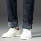 2026 Winter Fleece Thick Warm Men Jeans Slim Skinny Stretch Straight Classic Version of  Denim Plush Pants Male Brand Clothing