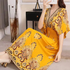 Robe Longue Bohème Imprimée