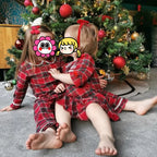 Ruffkids Velvet Baby Clothes Kids Pajamas Family Matching Pjs Loungewear Red Green Boys Girls Christmas Pyjamas Sets