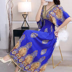 Robe Longue Bohème Imprimée