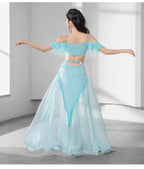 Belly Dance Costume Dance Wear Adult Belly Dance Lesson Wear Dress Suit Practice Clothes Skirt Bellydance Professional Dancing