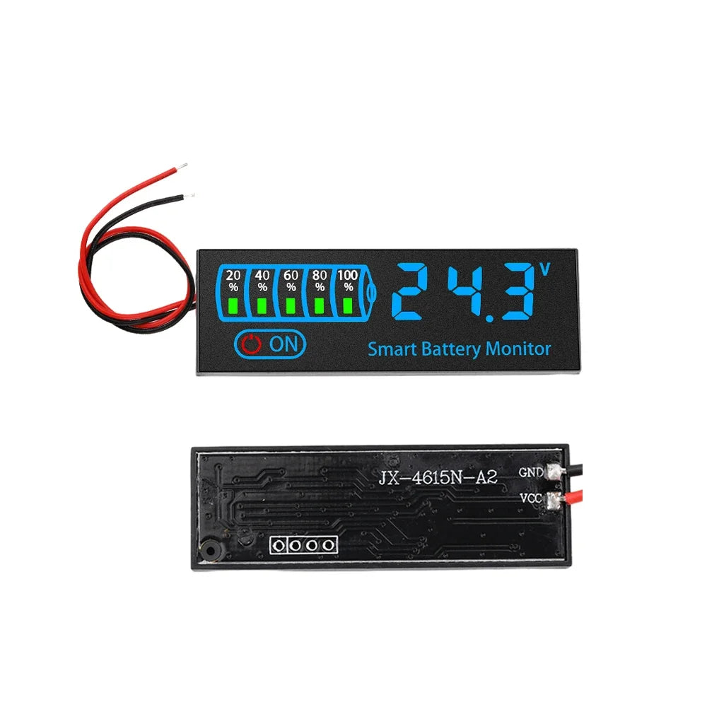Indicateur de Charge Batterie LED DC 7-55V