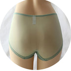 Women Transparent Lace Panties Large Sizes with High Waist Summer