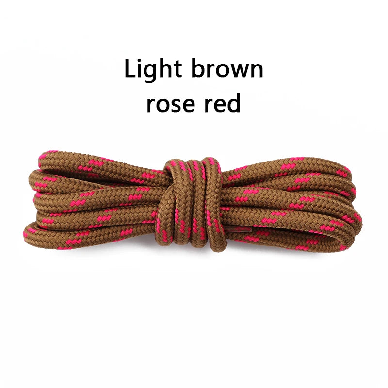 Lacets Ronds Sport Polyester – 25 Couleurs Sneakers Boots 100-160cm
