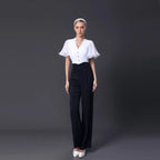 customized modern dance tops adult practice clothes women's clothing ballroom dance competition dresses