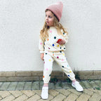 0-3 Age Baby Clothes Leisure Wear Kids Girl Boys Printed Balloon Cute