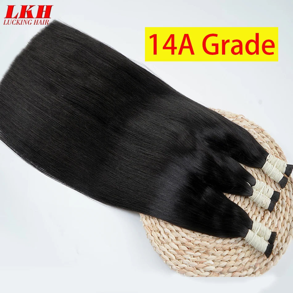 Mega Hair Cabelo Humano Raw Vietnamese Human Hair Bundles For Braiding 100% Unprocessed No Weft Human Hair Bulk Extensions
