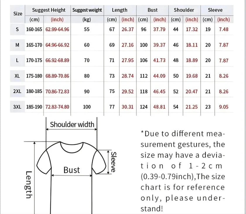 [High-quality Men's Clothing] Cotton Short-sleeved T-shirt Versatile Loose Minimalist Printing Creative Design Trendy Brand Top