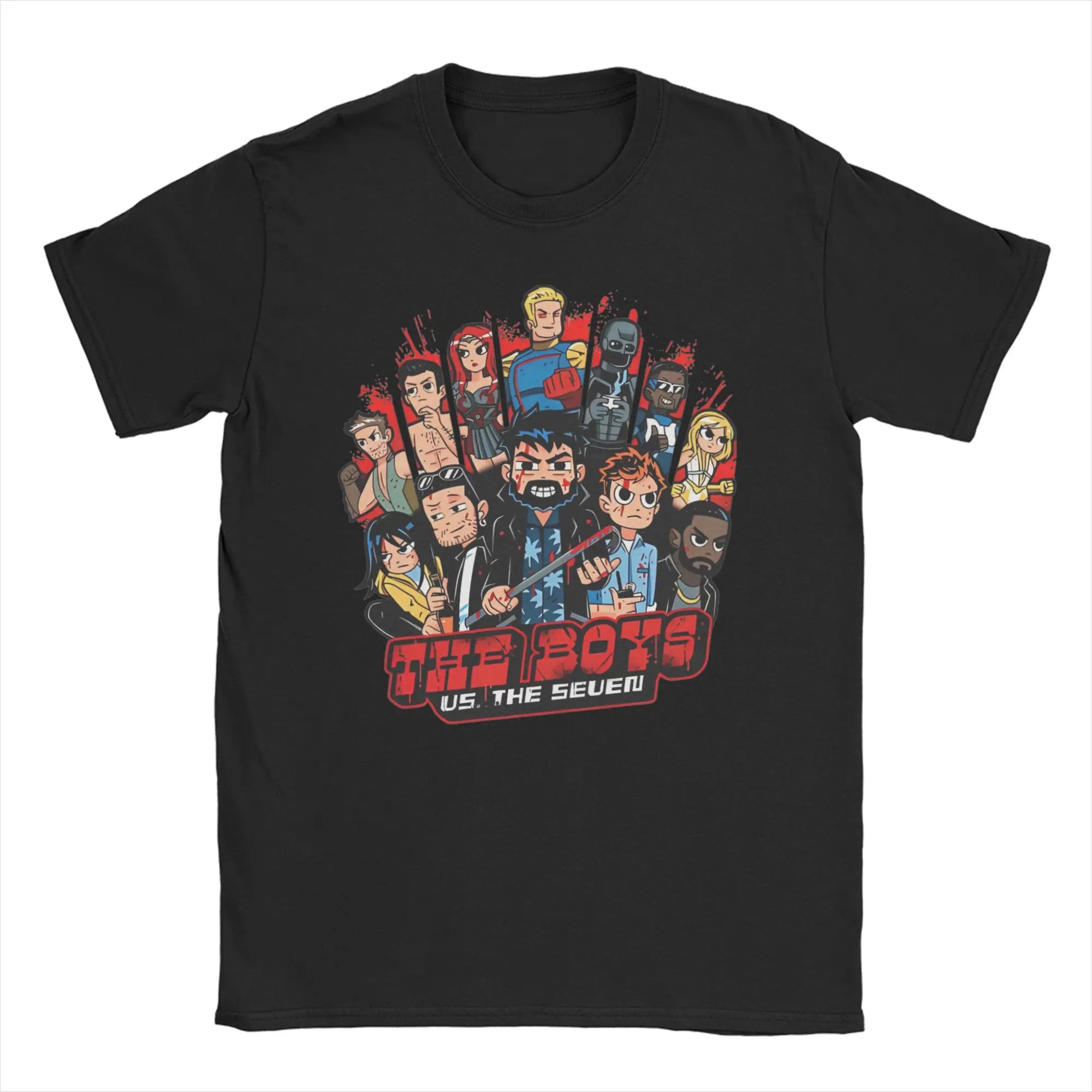 Vintage The Boys Homelander Saving America  T-Shirt for Men Crew Neck Cotton T Shirt  Short Sleeve Tee Shirt Gift Idea Clothes