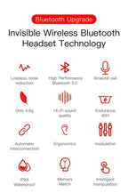 E6S Wireless Bluetooth Earphones TWS Bluetooth Headset Wireless
