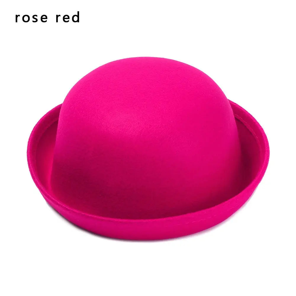 Fashion Vintage Not Deformed Beanie Cap Fedora Beret Floppy Bowler Felt Hat