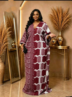 Elegant African Dresses for Women Abayas Boubou Robe Traditional