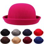 Fashion Vintage Not Deformed Beanie Cap Fedora Beret Floppy Bowler Felt Hat
