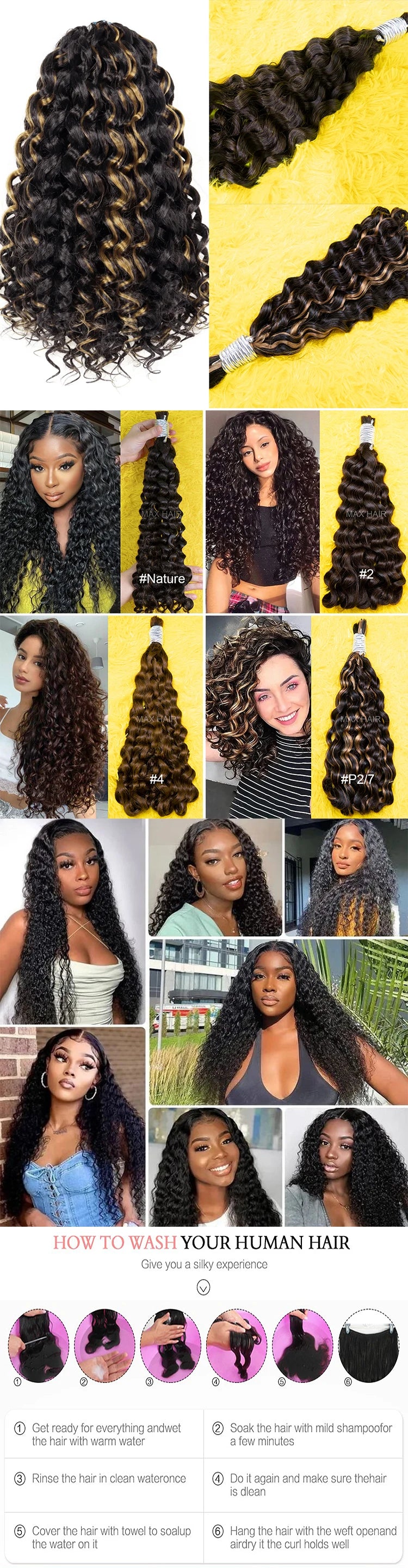 Virgin Raw Original Ntural Loose Deep Water Wave Vietnamese Human Hair Bundles Extensions Cheveux Natural Human Hair Bulk