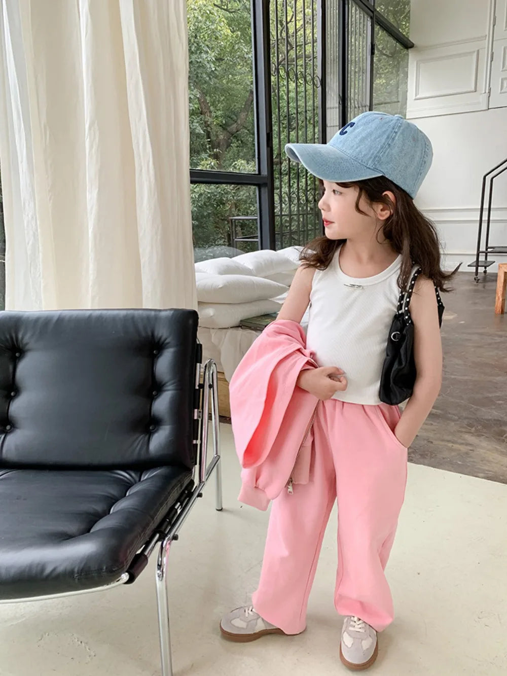 Kids Underwear Girls Tops Vests Children Summer Vest Tops for Boys Solid Tank Top Boy Clothes Cotton Tees Sleeveless 2 To 8Y