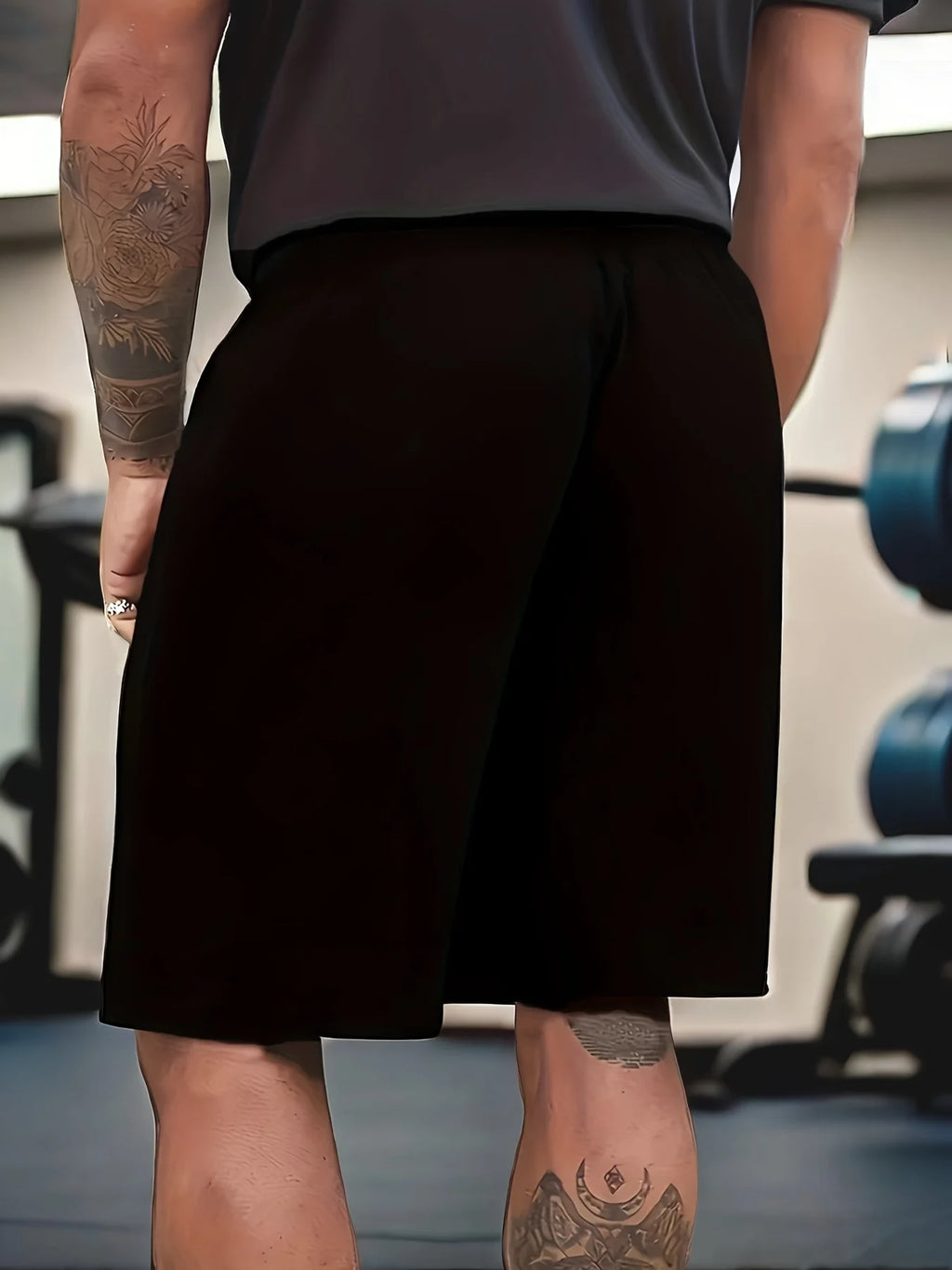Short de Sport Homme – Casual Confortable Été Coton-Polyester XS-XXL