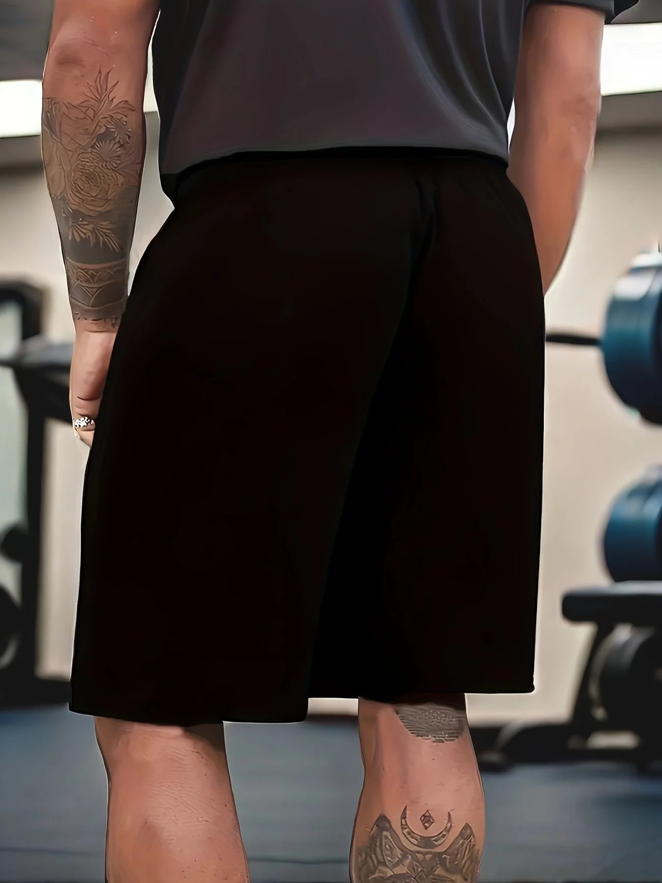 Short de Sport Homme – Casual Confortable Été Coton-Polyester XS-XXL