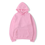 Hoodie homme à capuche – Coloris unis et coupe régulière