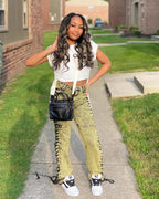 Jean femme taille haute – Coupe droite