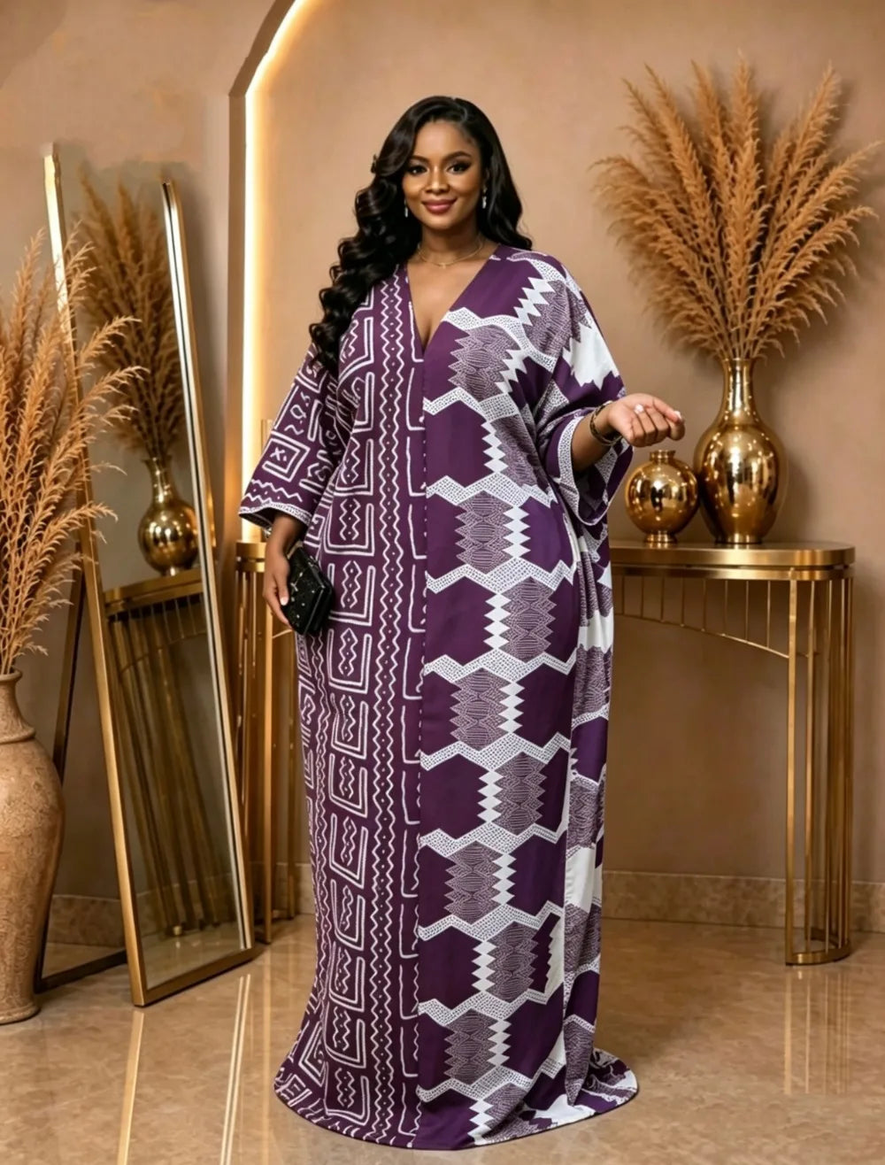Elegant African Dresses for Women Abayas Boubou Robe Traditional Africa Loose Gown Plus Size Evening Party Long Dress Outfits