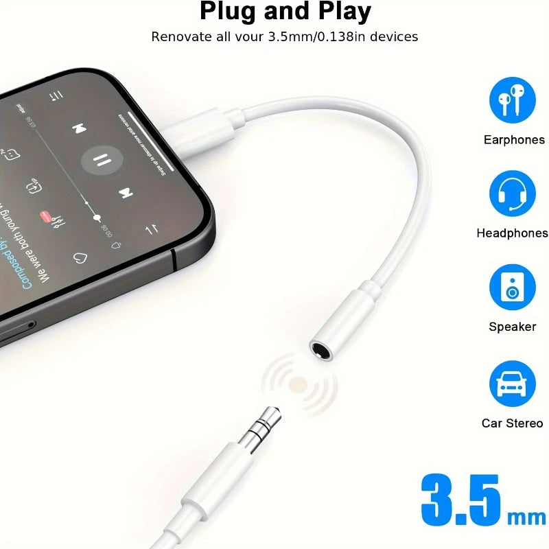 Adaptateur USB-C vers Jack 3.5mm Audio