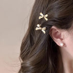 Mini barrettes à nœud – Lots de 2 ou 4 selon le modèle