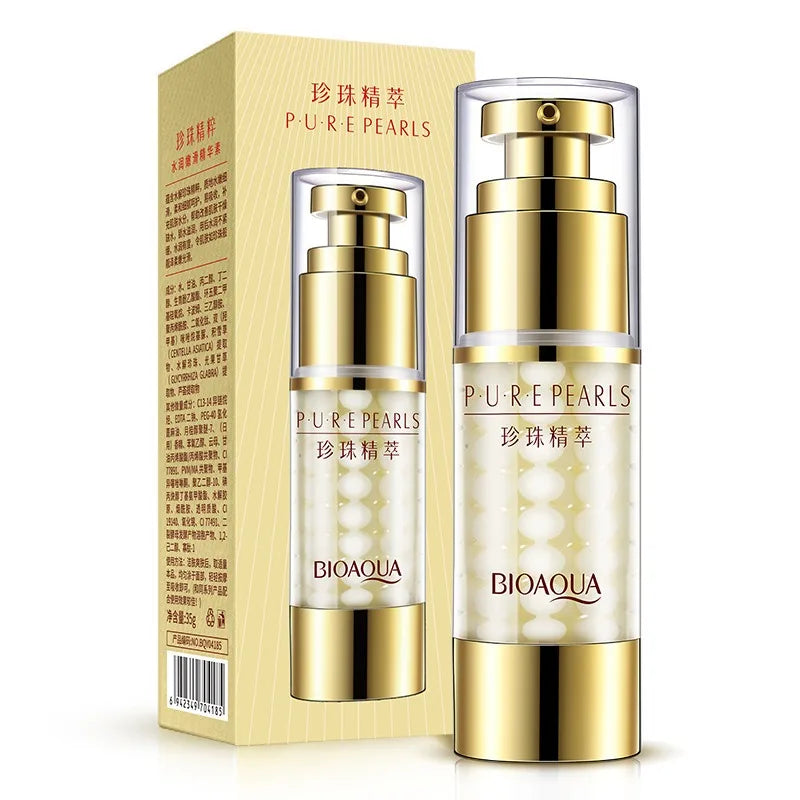 25g BIOAQUA Pearl Essence Moist Tender Smooth Essence Nourishes Moisturize Hydrate Repair Face Cream Facial Skincare Product