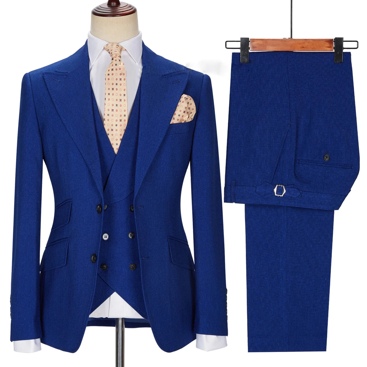 Costume homme – Ensemble veste, gilet et pantalon