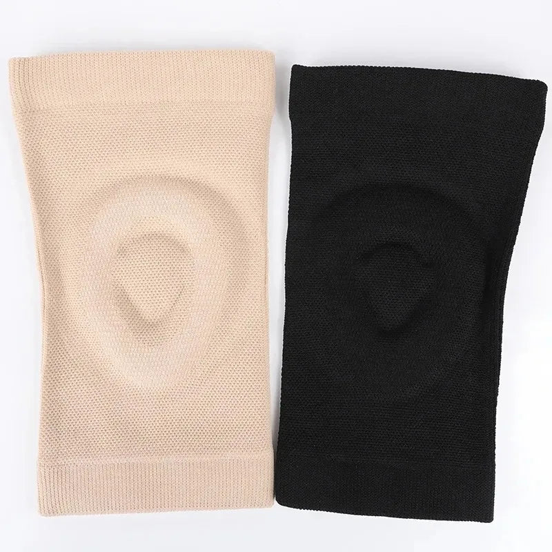 Genouillère Silicone Sport – Protection Basketball Cyclisme Patinage Unisexe