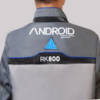 Unisex Adult Detroit Become Human Connor Replica Cosplay Outfit Classic RK800 Long Coat Masquerade Fancy Dress