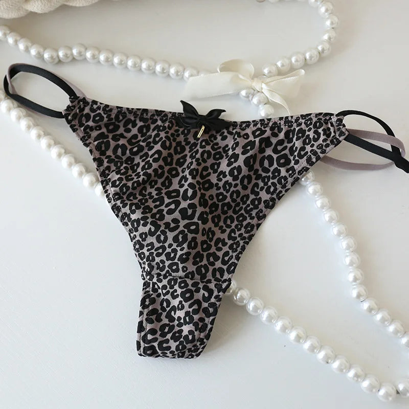 New Solid Nylon Direct Selling Girls Panties students fashion Briefs Young Girl Underwear Leopard  6pc/lot lovely
