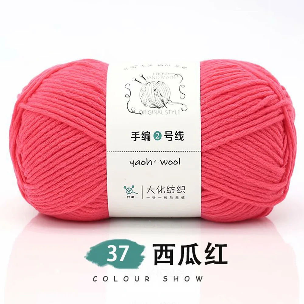 Pelote de laine soie et coton — Tricot, Crochet, Écharpe, Pull (100g)