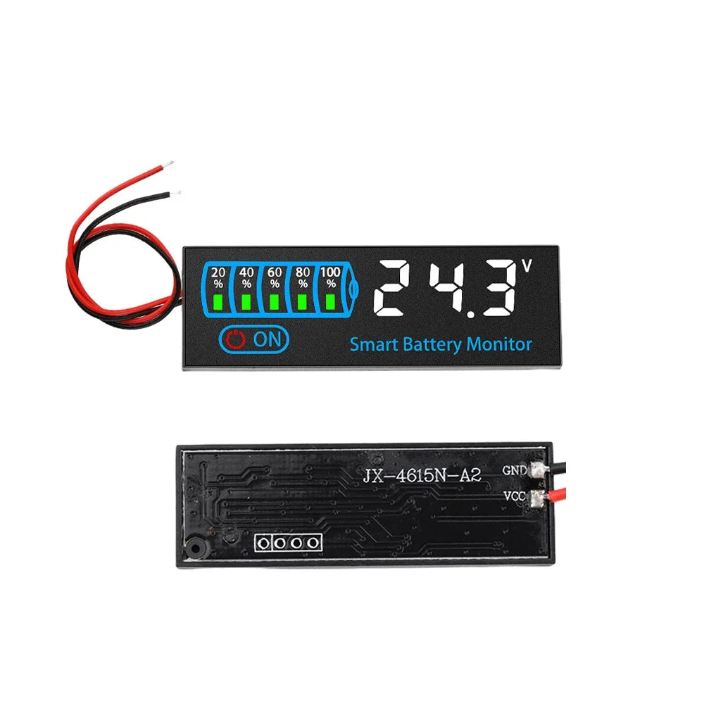 Indicateur de Charge Batterie LED DC 7-55V