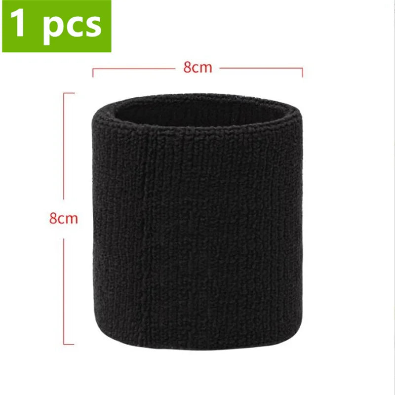 Bandeau de Poignet Sport – Tennis Basketball Volleyball Absorption Transpiration
