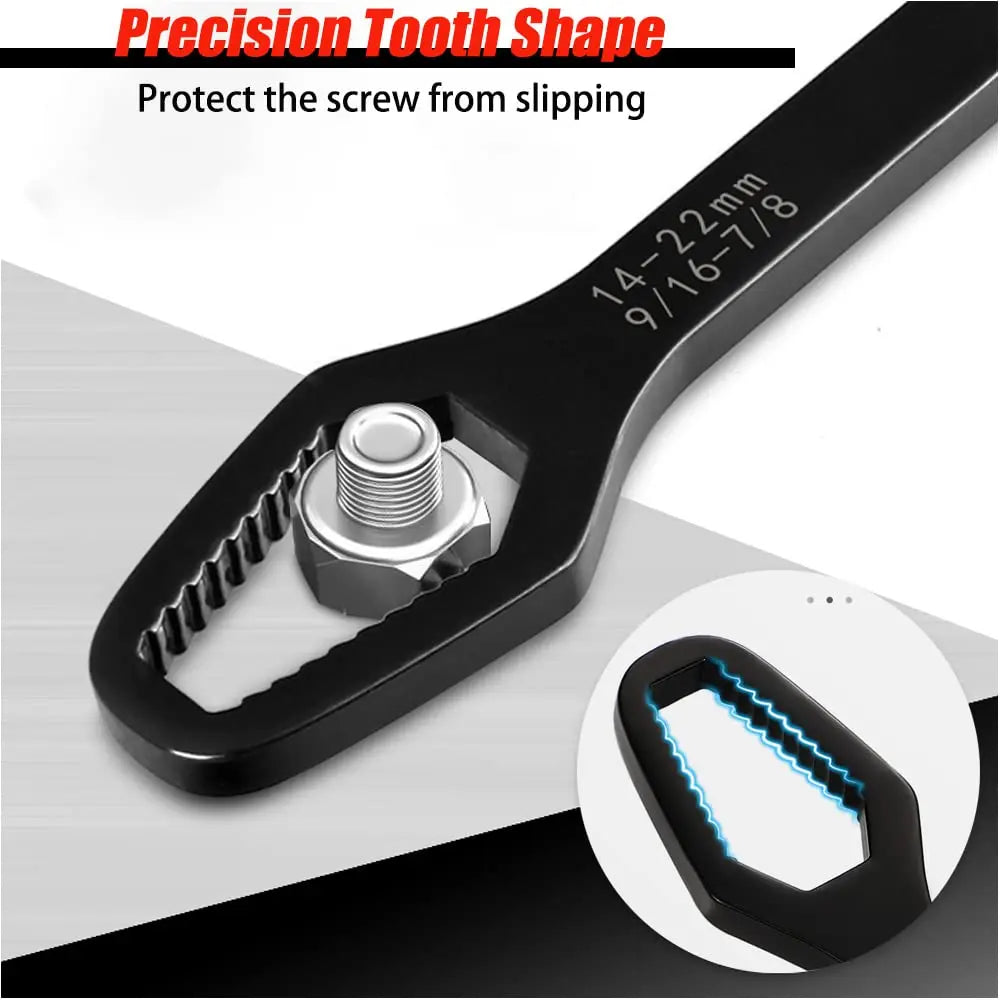 Car Universal Torx Wrench 8-22mm Adjustable Self-tightening Wrench Board Double-head Torx Spanner Torx Spanner Hand Tools New